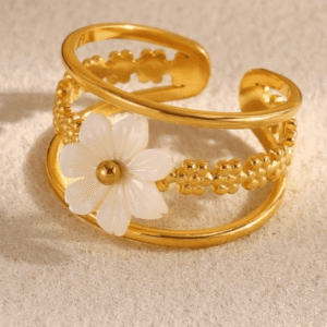 La bague Fleur d'Or