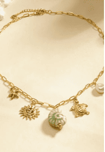 Le collier breloques marines