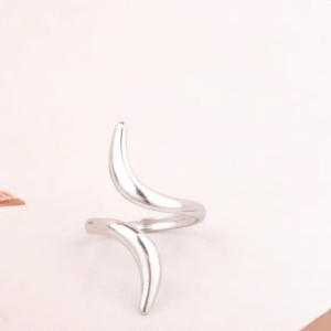 La bague double courbe