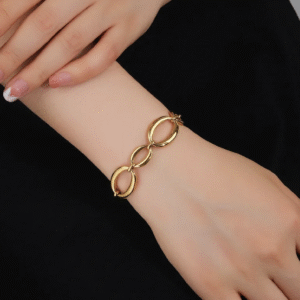 Le bracelet Maillons Ovales or ou argent