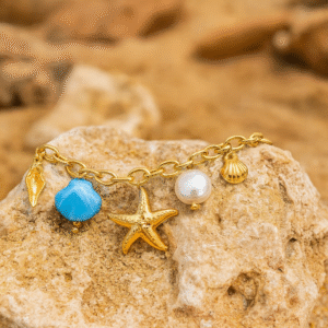 La bracelet Etoile de Mer doré