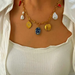 Le collier Amore doré