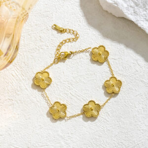 Le bracelet Fleurs Dorées