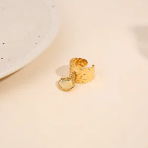 La bague Coquillage doré