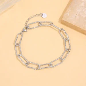 Le Bracelet Agraffe Argenté