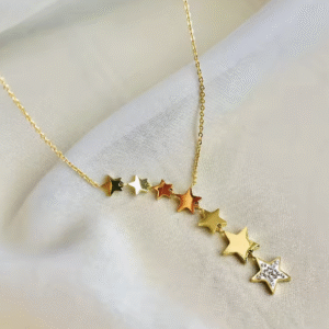 Le collier Constellation Dorée