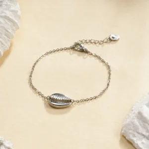 Le Bracelet Coquillage Argenté