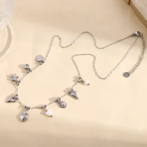 Collier Romantique Argenté